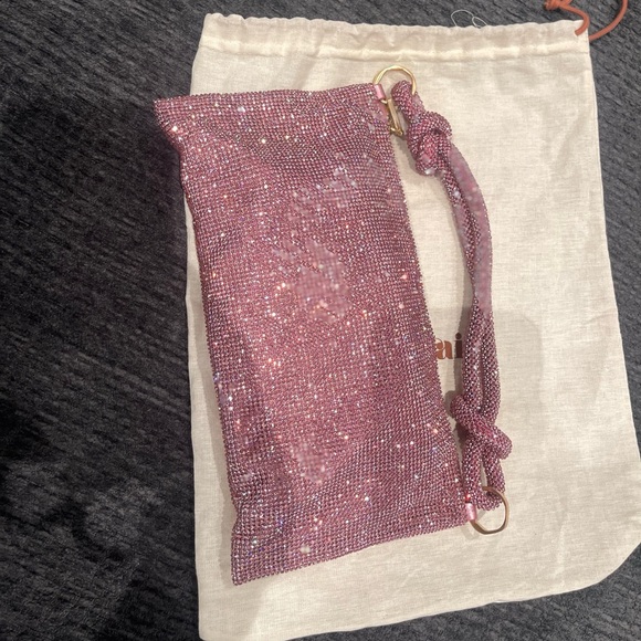 Cult Gaia HERA NANO RHINESTONE SHOULDER BAG - Picture 2 of 4